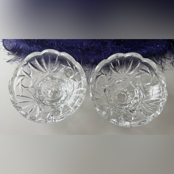 Crystal Taper Candle Holders 2 pcs - Picture 8 of 12